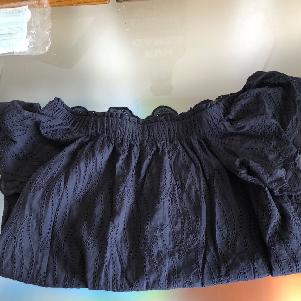 Ann Taylor Eyelet Top